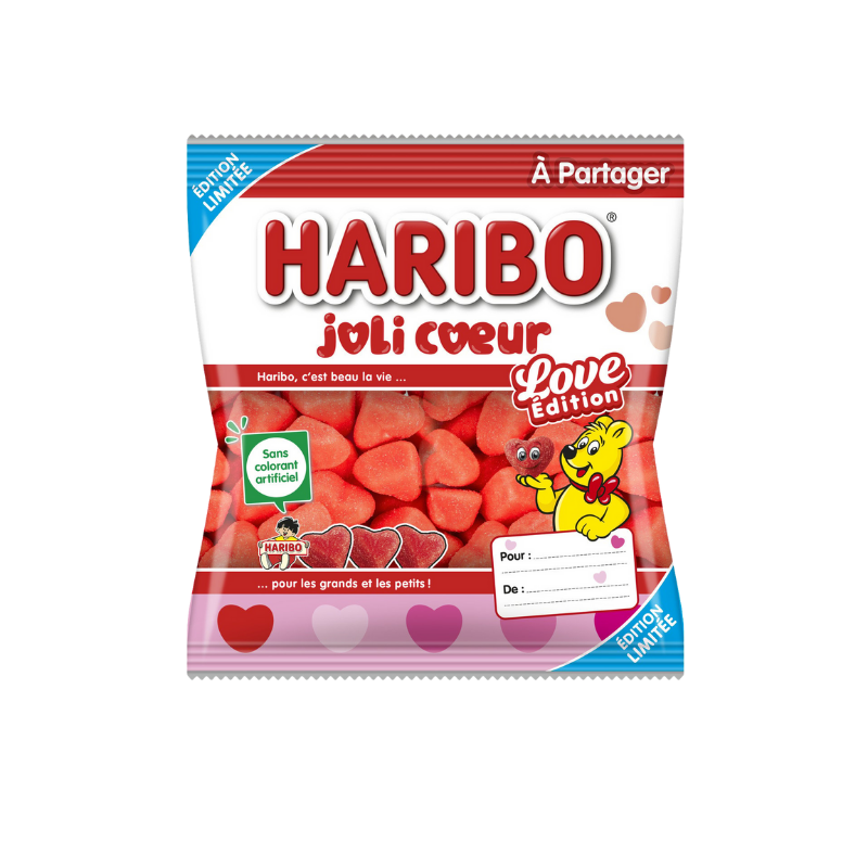 Box Saint-Valentin Gourmande – Coffret Cadeau Bonbons & Boissons