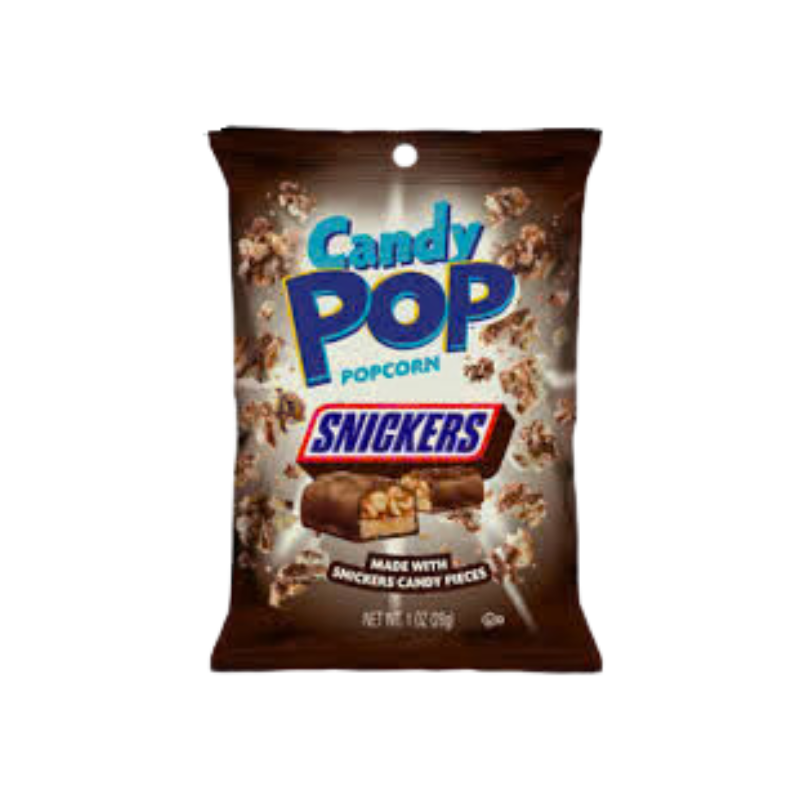Candy Pop Popcorn Snickers Small