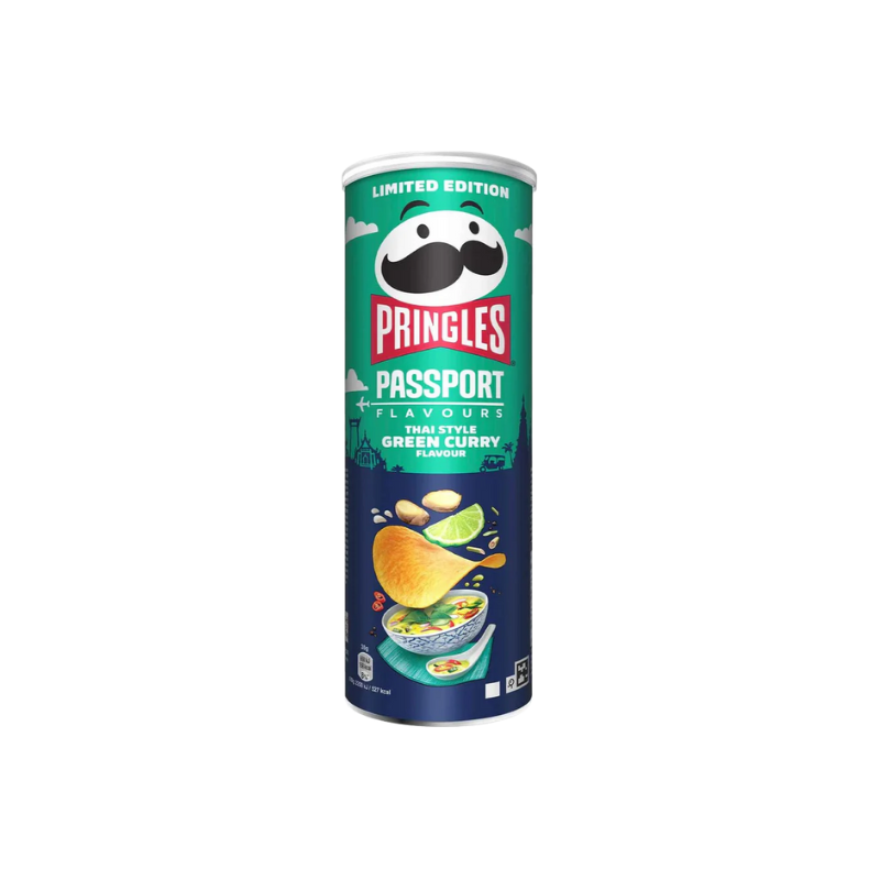Pringles Thai Curry Vert