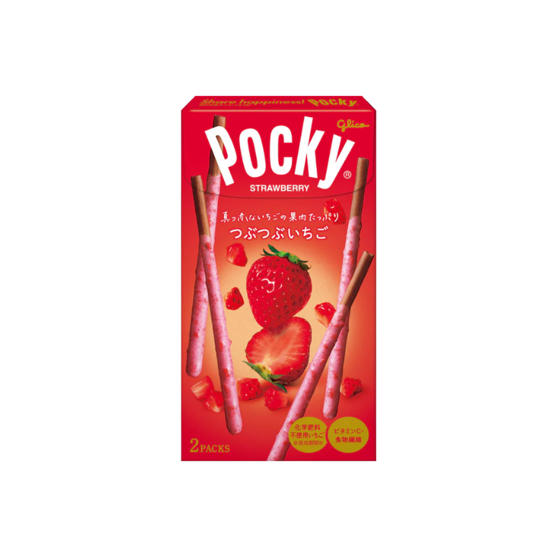 Pocky Tsubu Tsubu Fraise