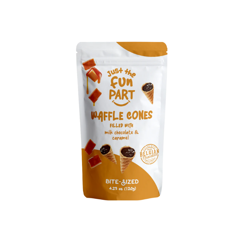 Just The Fun Part Cônes Caramel & Chocolat Lait