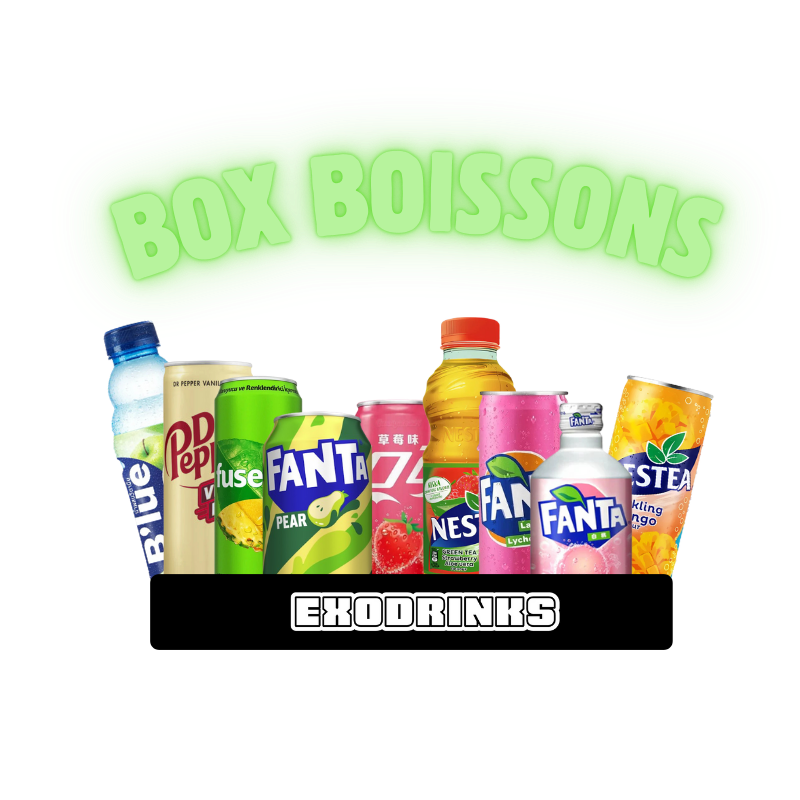 Box Boissons EXODRINKS