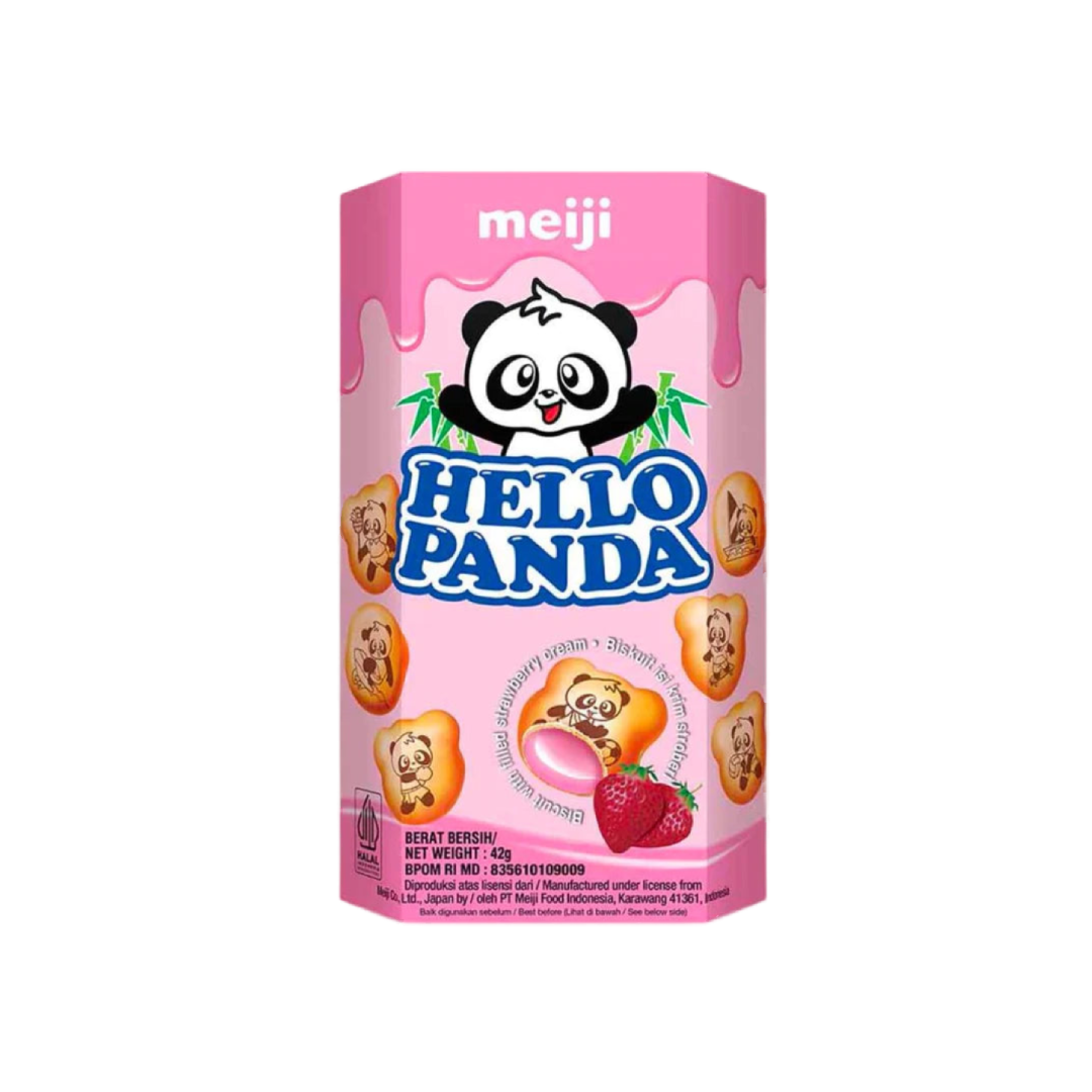 Meiji Hello Panda Fraise
