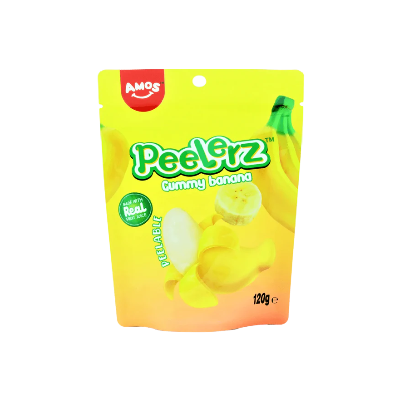 Amos Peelerz Gummies Banane