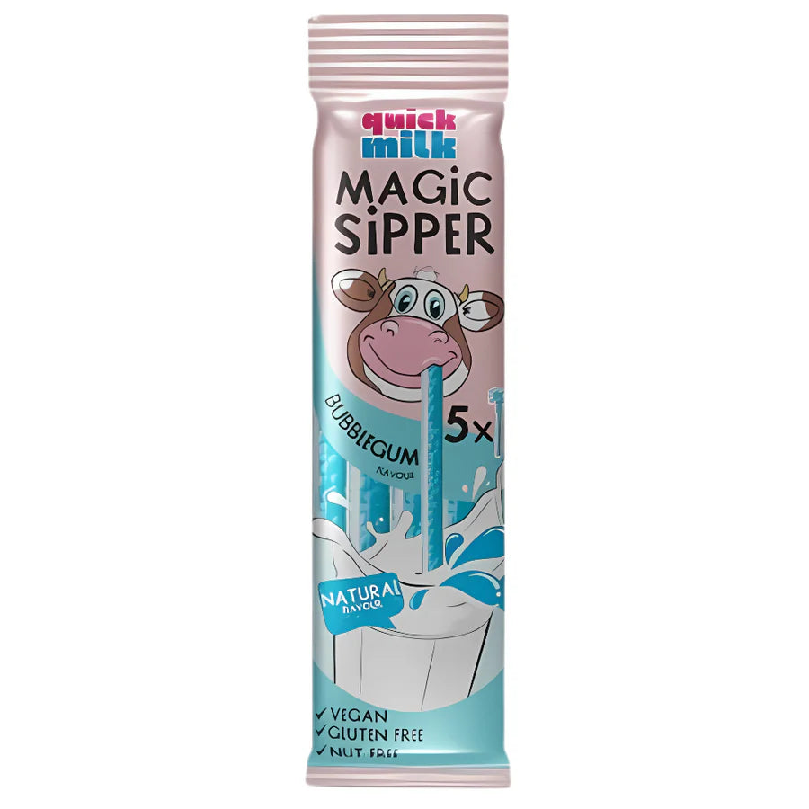 Quick Milk Magic Slipper Bubble Gum - 30g