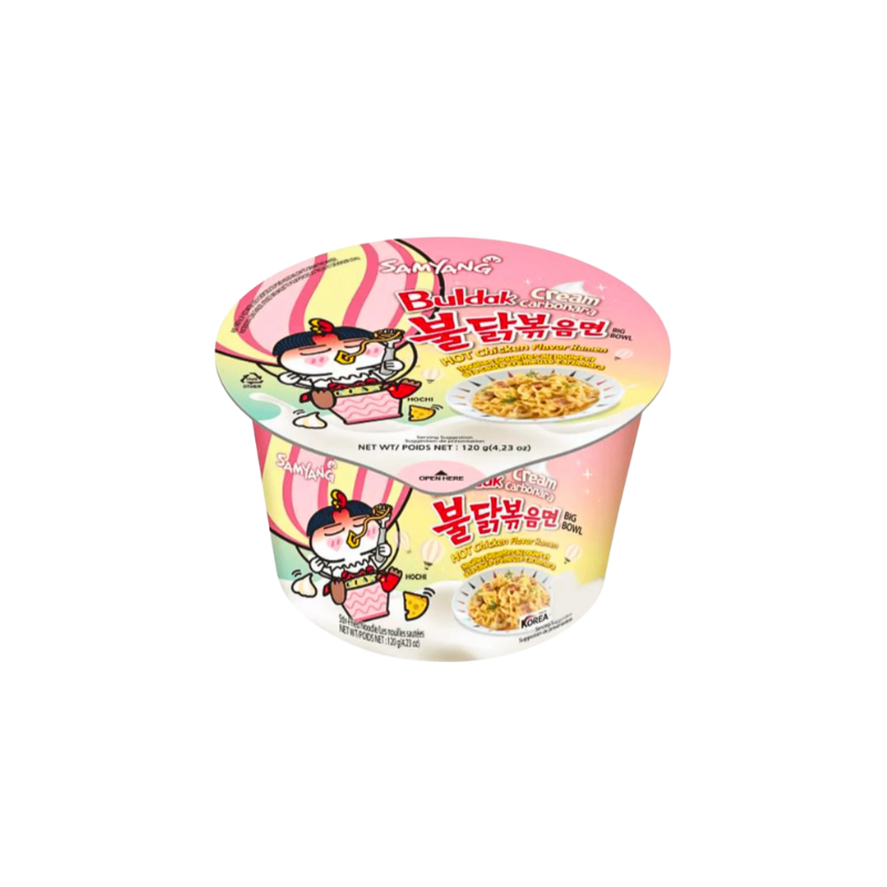 Samyang Buldak Cream Carbonara Bowl