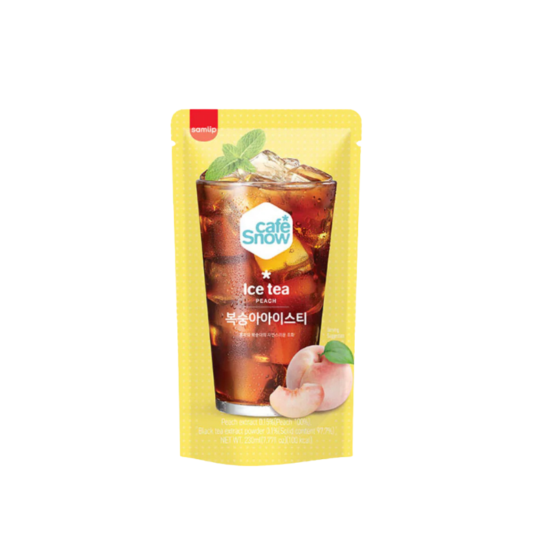 Samlip Café Snow Thé Glacé Pêche