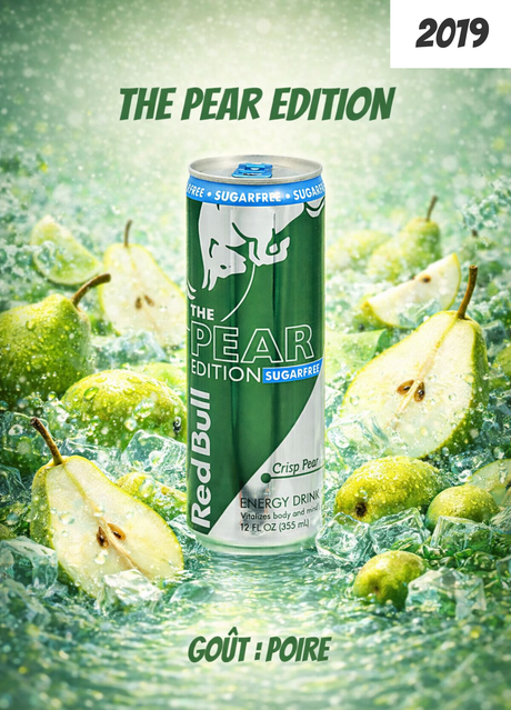 Red Bull The Pear Edition 2019 : la poire croquante en version Sugarfree
