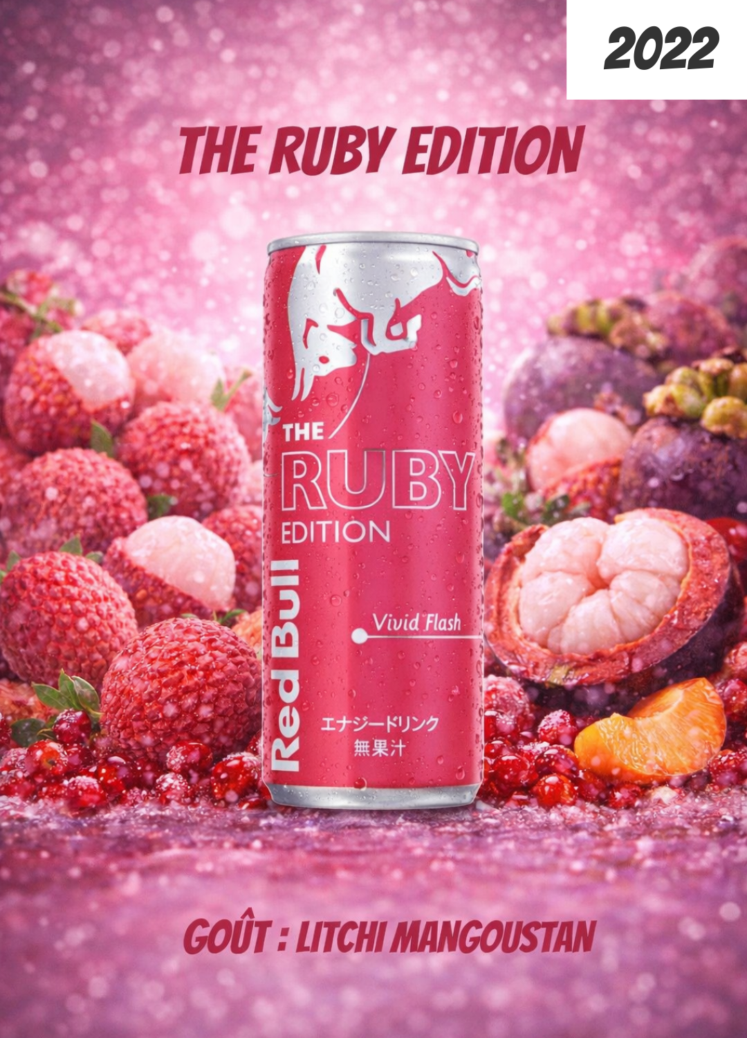 Red Bull The Ruby Edition Vivid Flash 2022 : une explosion exotique dans l’histoire des Red Bull Editions
