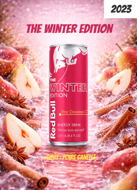 Red Bull The Winter Edition Poire Hiver 2023 : une édition hivernale audacieuse et réconfortante