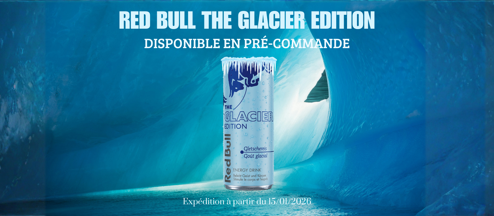 Red Bull The Glacier Edition - Framboise givrée 2025