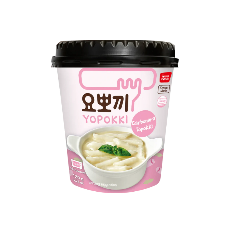 Youngpoong Yopokki Cup Topokki Carbonara EXODRINKS