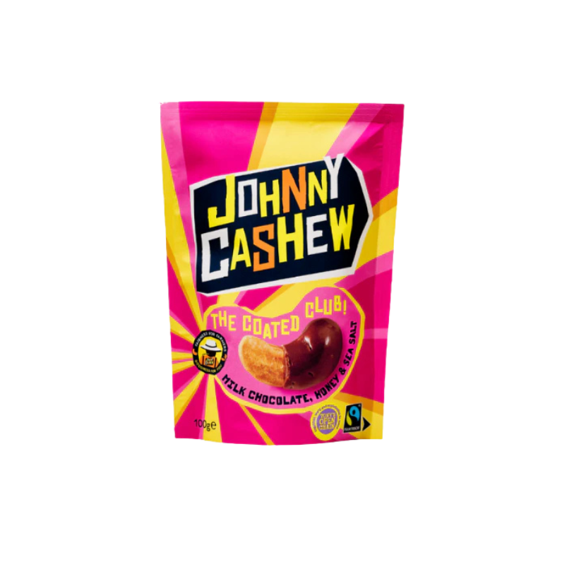 Johnny Cashew Milk Chocolate - Chocolat au Lait & Noix de Cajou 100g