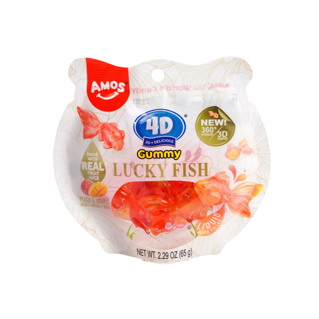 Amos 4D Gummy Lucky Fish AMOS