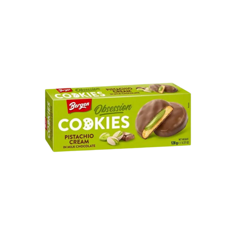 Bergen Pistachio Cream Milk Chocolate Cookie BERGEN