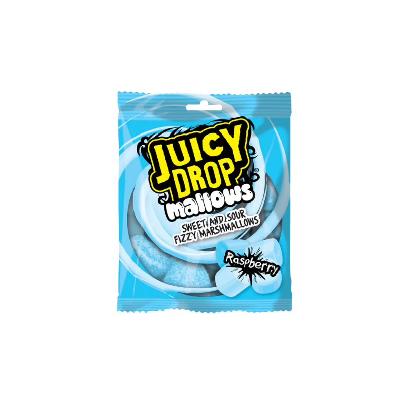 Bazooka Juicy Drop Mallows Raspberry