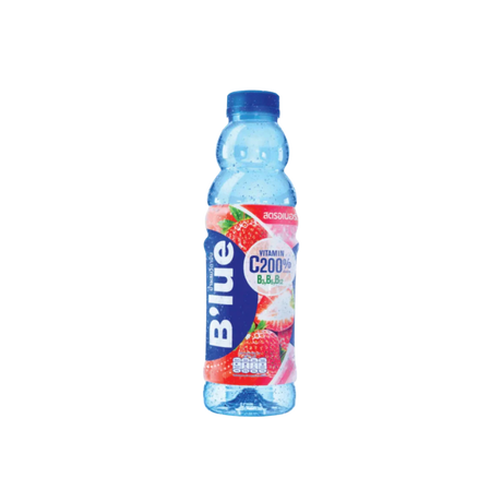 B’lue Strawberry 500ml – Boisson Rafraîchissante Fraise Hydratation