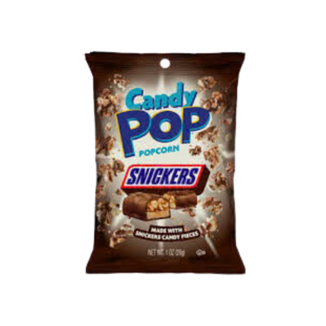Candy Pop Popcorn Snickers Small