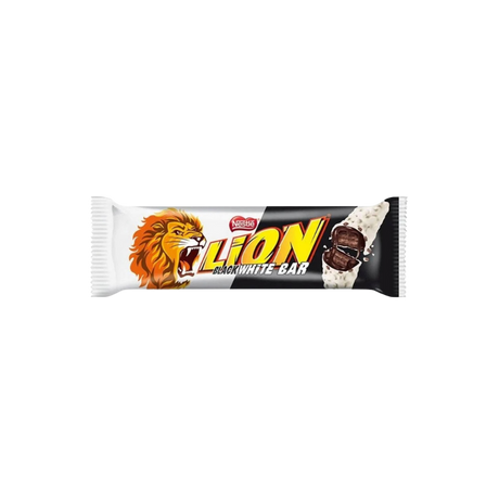 Lion Bar Black & White - Chocolat Blanc & Noir 42g