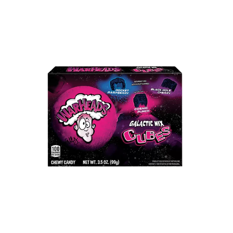 Warheads Galactic Mix Cubes