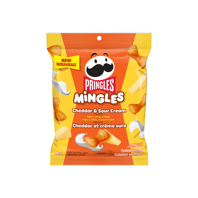 Pringles Mingles Cheddar & Crème Aigre