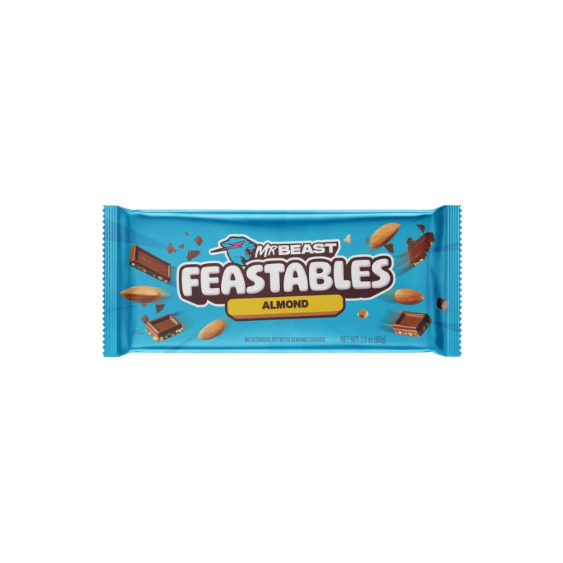 Mr Beast Feastables Chocolate Almond