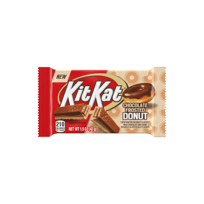 Kit Kat Chocolate Frosted Donut