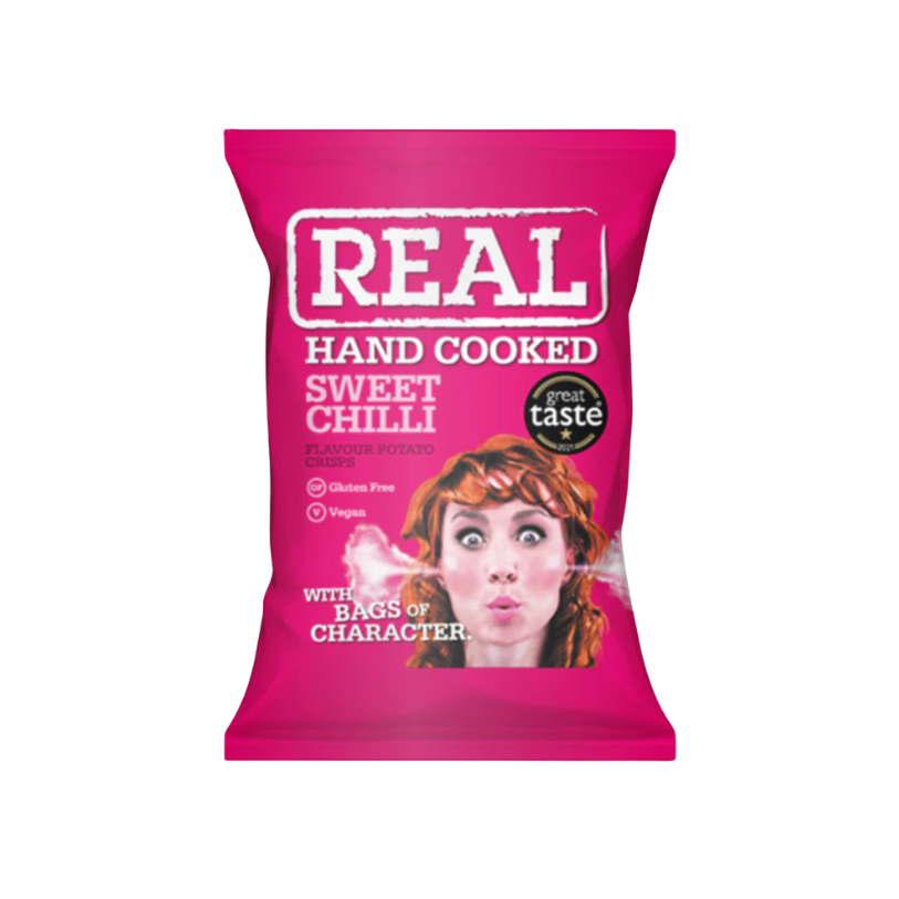Real Crisp Sweet Chilli 150g – Chips Sweet Chilli Sucré Épicé