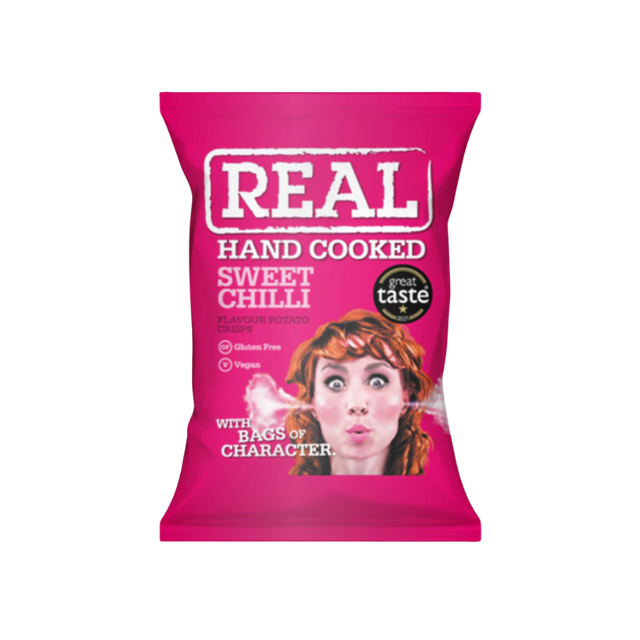 Real Crisp Sweet Chilli 150g – Chips Sweet Chilli Sucré Épicé