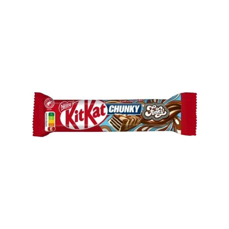 Kit Kat Chunky Funky 40g - Barre Chocolatée Gourmande en Édition Limitée