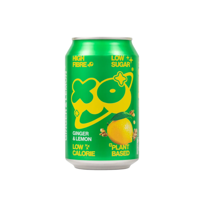 XOXO Soda Ginger & Lemon - Gingembre Citron Rafraîchissant 330ml