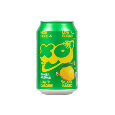 XOXO Soda Ginger & Lemon - Gingembre Citron Rafraîchissant 330ml