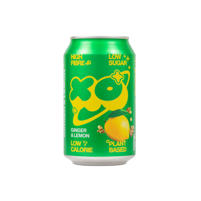 XOXO Soda Ginger & Lemon - Gingembre Citron Rafraîchissant 330ml