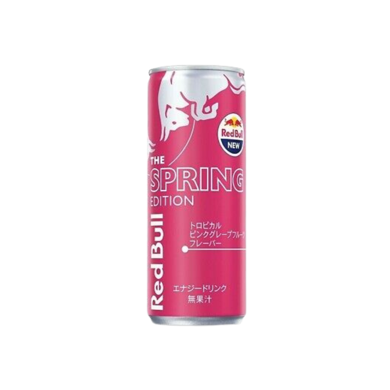 Red Bull Energy Drink Japan Pink Grapefruit DDM 3/12/24
