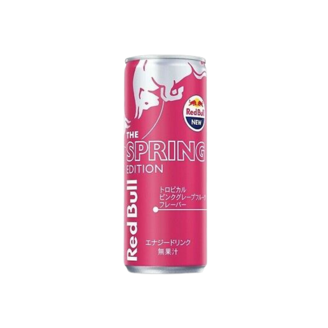 Red Bull Energy Drink Japan Pink Grapefruit DDM 3/12/24