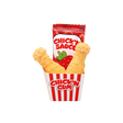 Funnycandy Chick'N Gum - Bubble Gum Fun 21g Tenders Bonbon TikTok