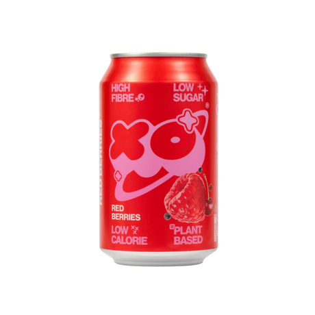 XOXO Soda Red Berries - Fruits Rouges Pétillant 330ml