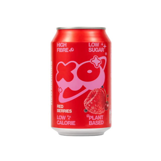 XOXO Soda Red Berries - Fruits Rouges Pétillant 330ml