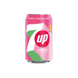7 Up Zero Sugar Pink Lemonade - Citron Rose Sans Sucre 330ml