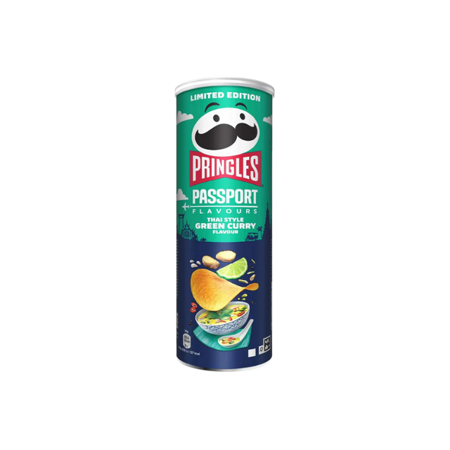 Pringles Chips Passport Thai Green Curry PRINGLES