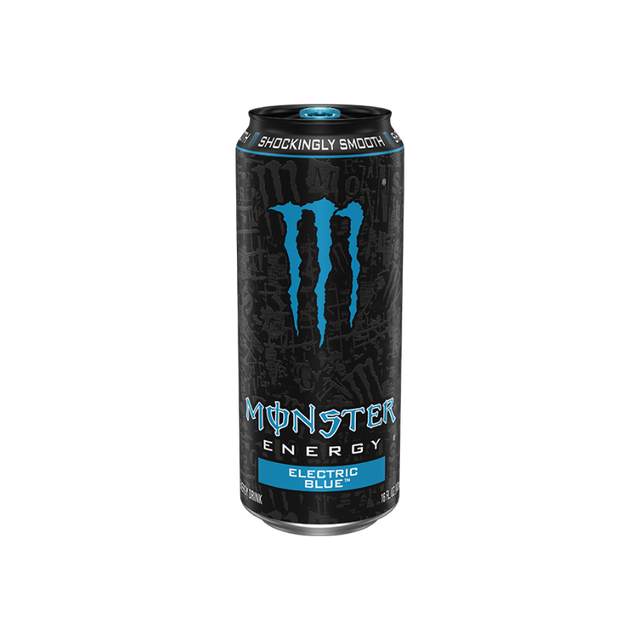 Monster Electric Blue – Boisson Énergisante Blue Raspberry 473 ml | Monster Energy