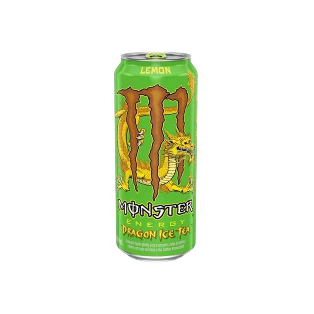Monster Dragon Ice Tea Lemon 473ml – Thé Glacé Énergisant au Citron