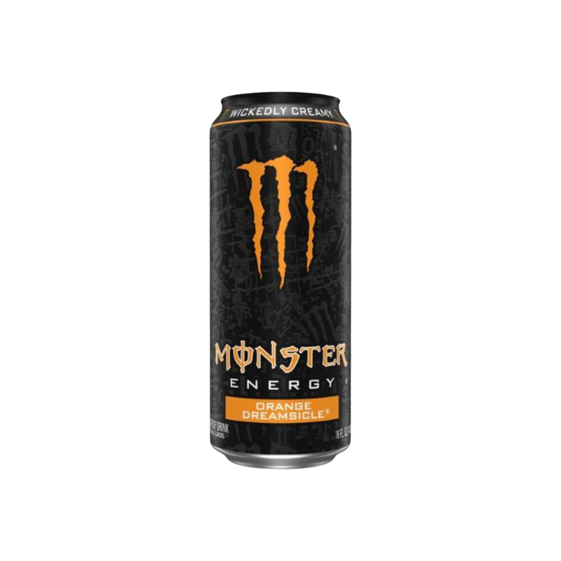 Monster Orange Dreamsicle – Boisson Énergisante Saveur Orange Vanille 473 ml