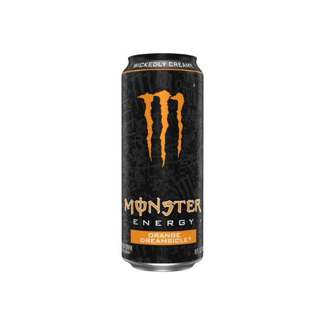 Monster Orange Dreamsicle – Boisson Énergisante Saveur Orange Vanille 473 ml