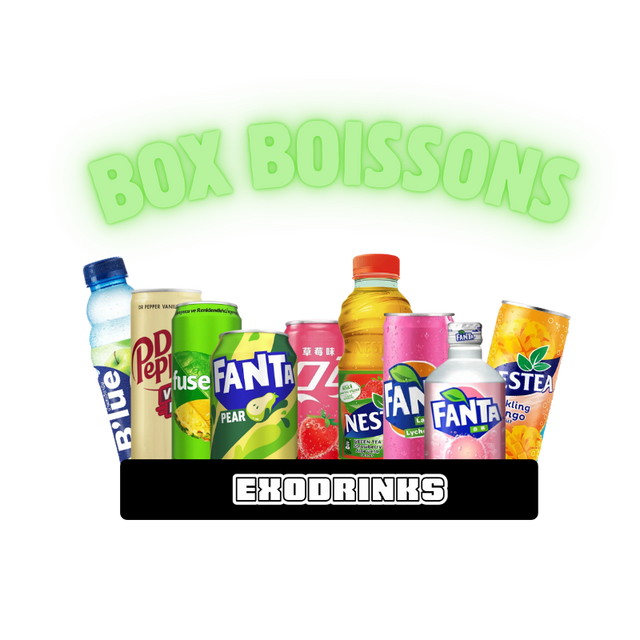 Box Boissons EXODRINKS