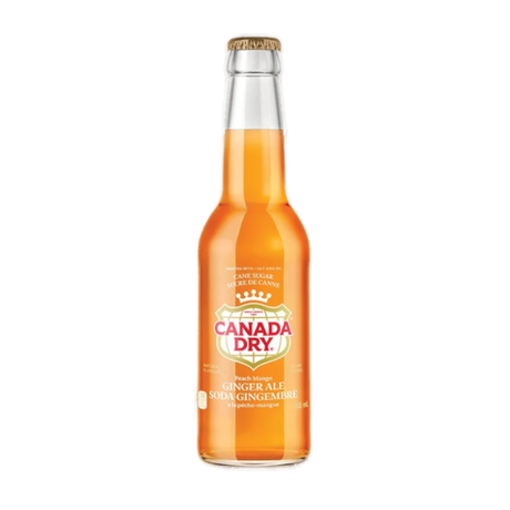 Canada Dry Peach Mango Glass