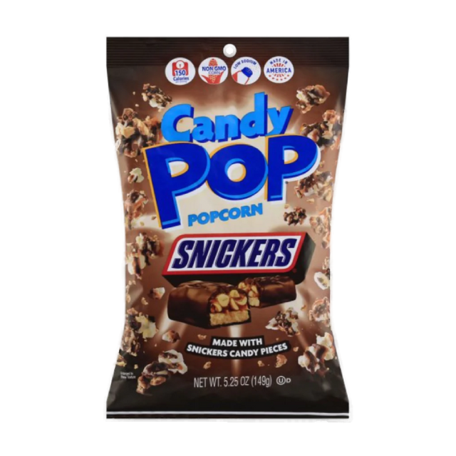 Candy Pop Popcorn Snickers