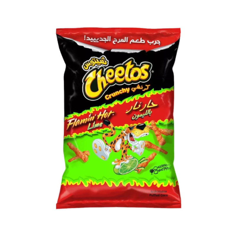 Cheetos Crunchy Flamin Hot Lime