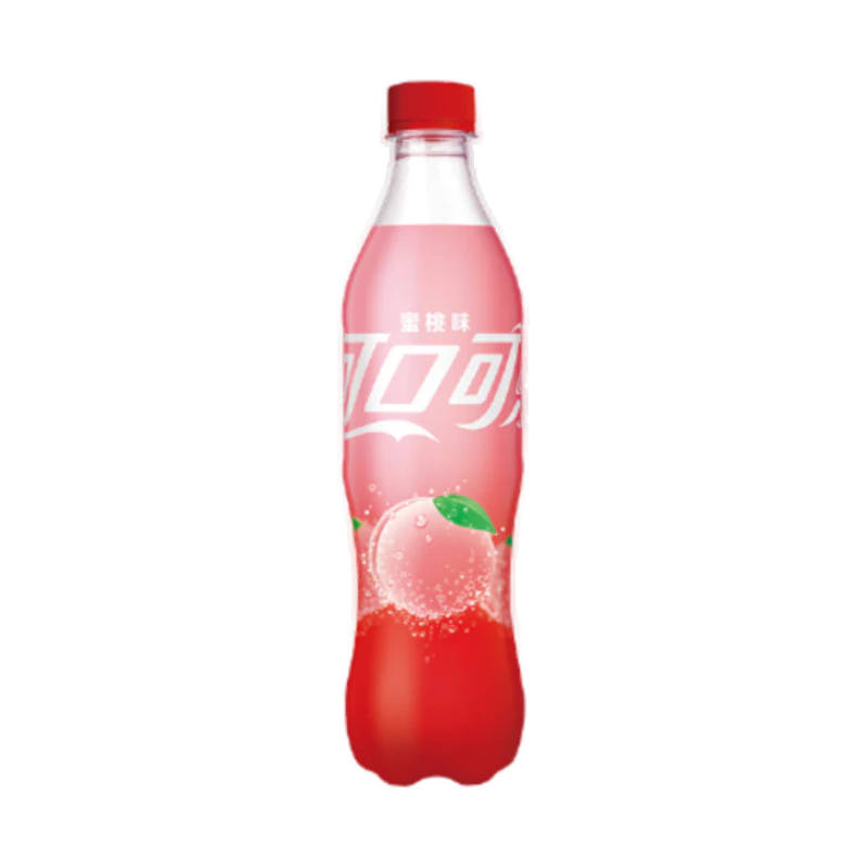 Coca Cola Bottle Peach