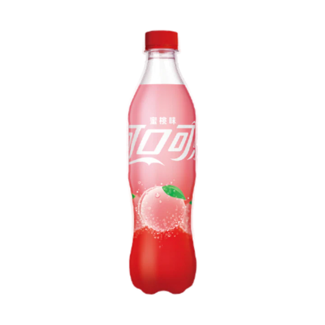 Coca Cola Bottle Peach